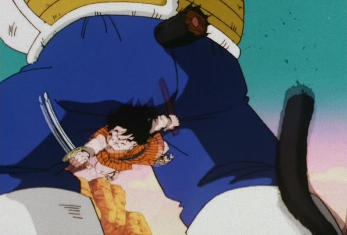 Dragon Ball Z Ep 33: Don't Die, Father!! This is Gohan's Hidden Strength @ 10:47
