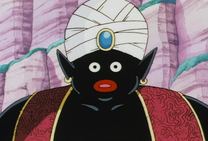 Dragon Ball Z Ep 37: The Mysterious Yunzabit! The Search for God's Spaceship @ 15:40