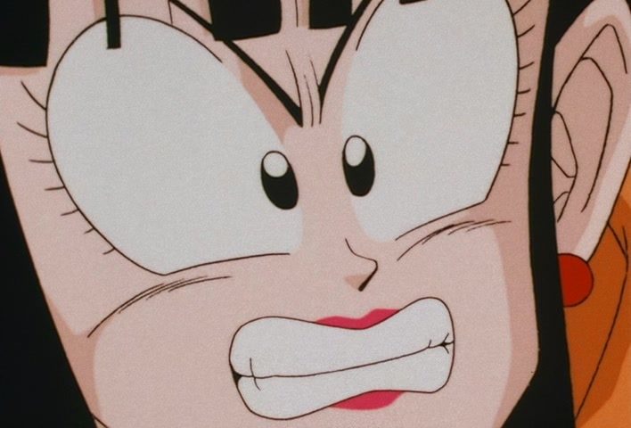 Dragon Ball Z Ep 39: Friends or Foes? Children of the Mysterious Giant Spaceship @ 02:10