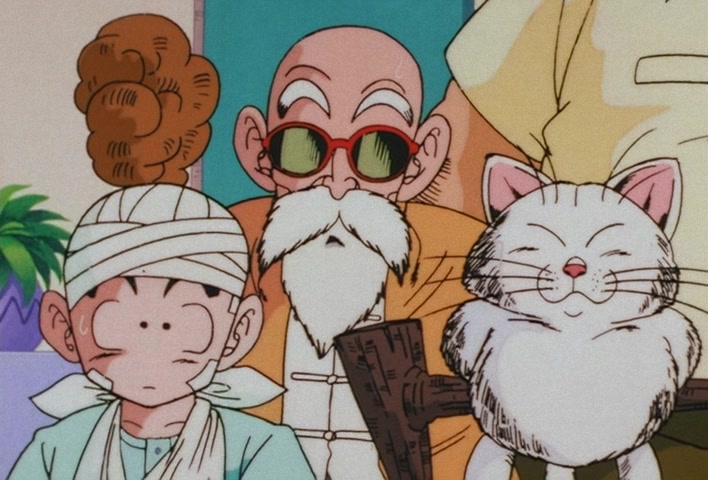 Dragon Ball Z Ep 39: Friends or Foes? Children of the Mysterious Giant Spaceship @ 02:31