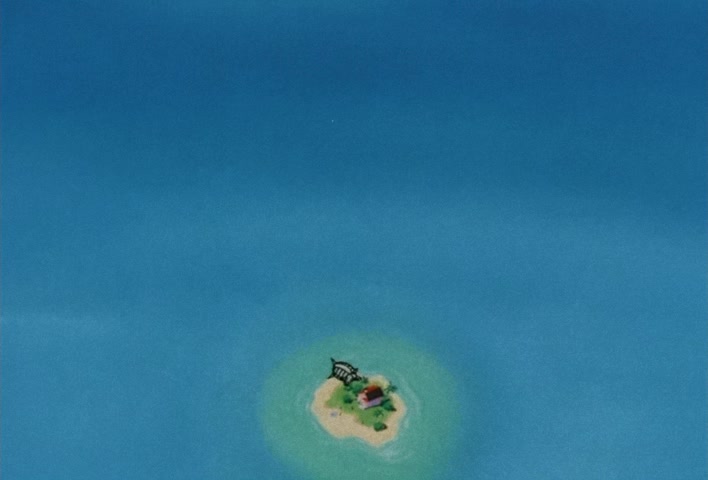 Dragon Ball Z Ep 39: Friends or Foes? Children of the Mysterious Giant Spaceship @ 02:51