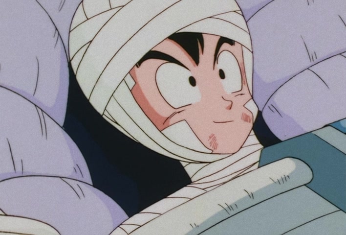 Dragon Ball Z Ep 39: Friends or Foes? Children of the Mysterious Giant Spaceship @ 03:01
