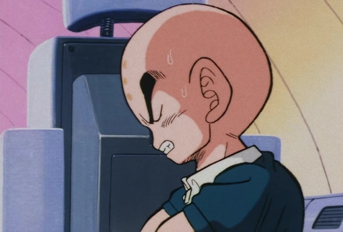 Dragon Ball Z Ep 39: Friends or Foes? Children of the Mysterious Giant Spaceship @ 04:22