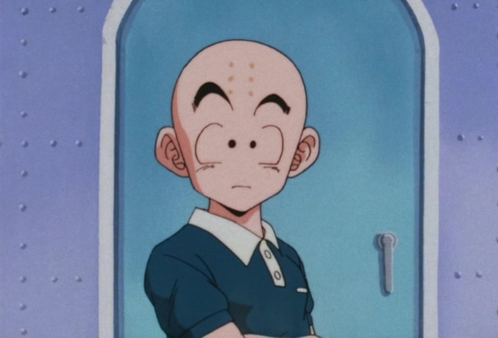 Dragon Ball Z Ep 39: Friends or Foes? Children of the Mysterious Giant Spaceship @ 08:46