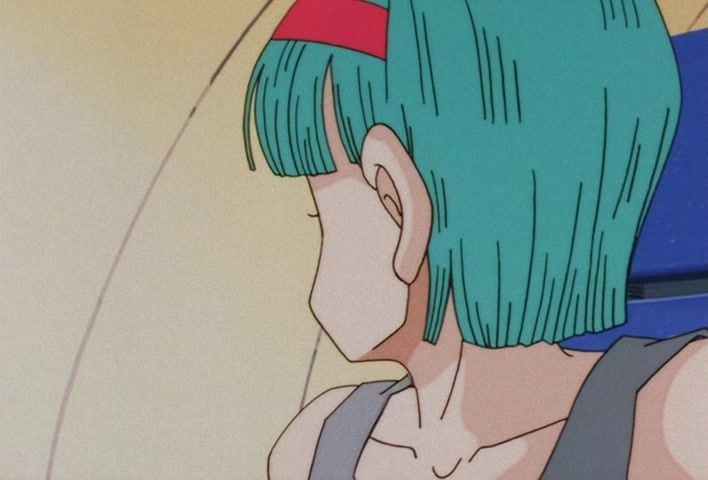 Dragon Ball Z Ep 39: Friends or Foes? Children of the Mysterious Giant Spaceship @ 10:37