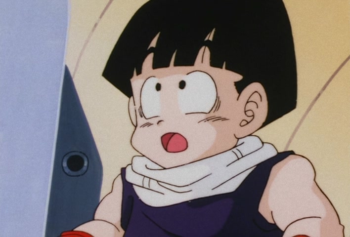 Dragon Ball Z Ep 39: Friends or Foes? Children of the Mysterious Giant Spaceship @ 11:08