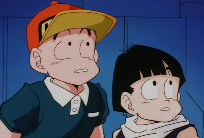 Dragon Ball Z Ep 39: Friends or Foes? Children of the Mysterious Giant Spaceship @ 15:01