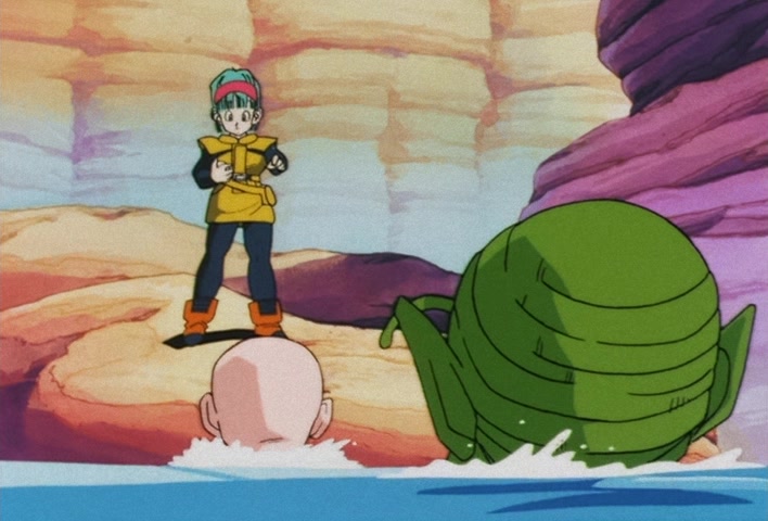 Dragon Ball Z Ep 41: Kind-hearted Aliens — There's the Five-Star Ball Already @ 10:33