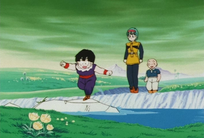 Dragon Ball Z Ep 43: The Dragon Balls Are All Here! Piccolo-san Comes Back to Life @ 12:10