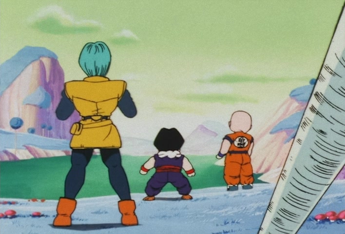 Dragon Ball Z Ep 46: Goku's Power at Full-Force!! Six Days to the End of the Galaxy @ 01:55
