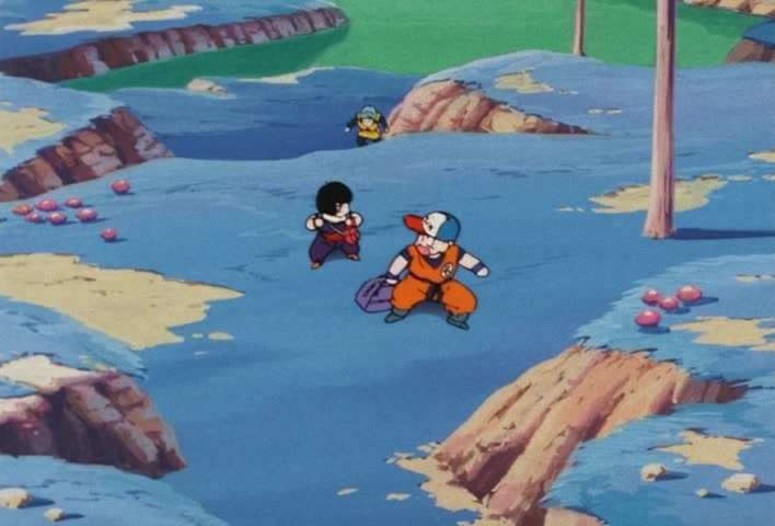 Dragon Ball Z Ep 46: Goku's Power at Full-Force!! Six Days to the End of the Galaxy @ 02:34