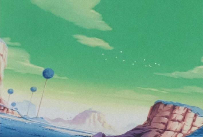 Dragon Ball Z Ep 46: Goku's Power at Full-Force!! Six Days to the End of the Galaxy @ 04:13