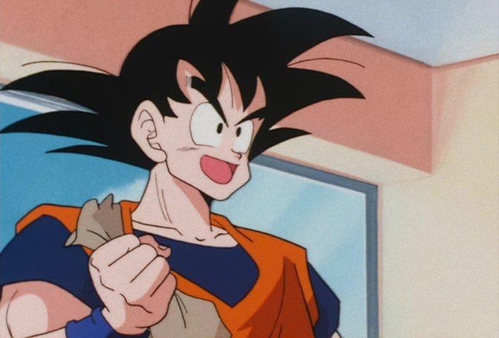 Dragon Ball Z Ep 46: Goku's Power at Full-Force!! Six Days to the End of the Galaxy @ 10:37