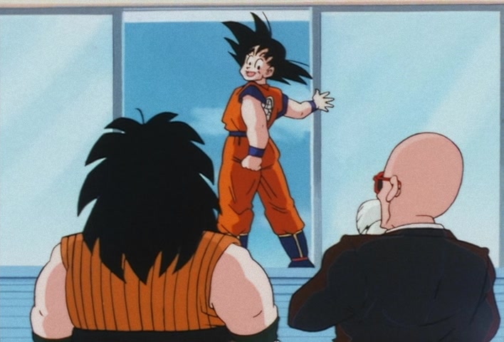 Dragon Ball Z Ep 46: Goku's Power at Full-Force!! Six Days to the End of the Galaxy @ 11:16