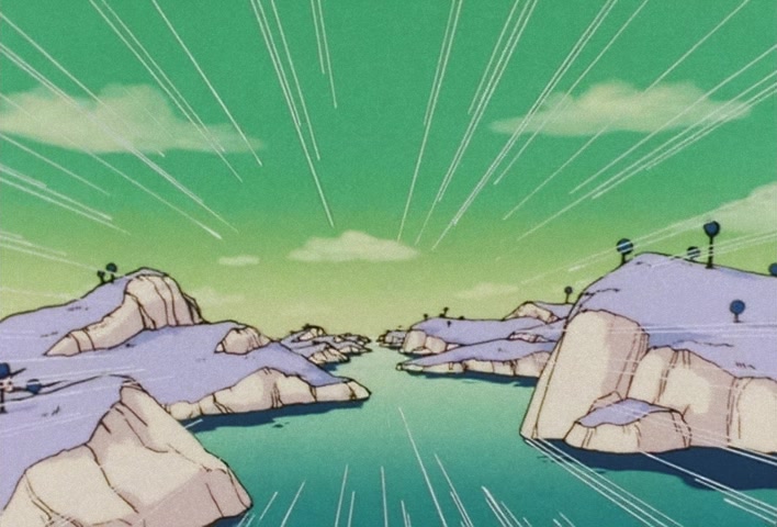 Dragon Ball Z Ep 48: Gohan in Peril! A Pursuing Dodoria Summons Death @ 14:59