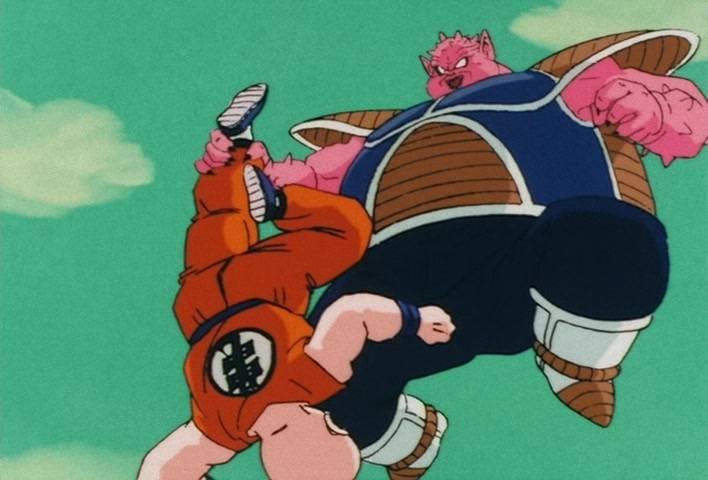 Dragon Ball Z Ep 48: Gohan in Peril! A Pursuing Dodoria Summons Death @ 18:19