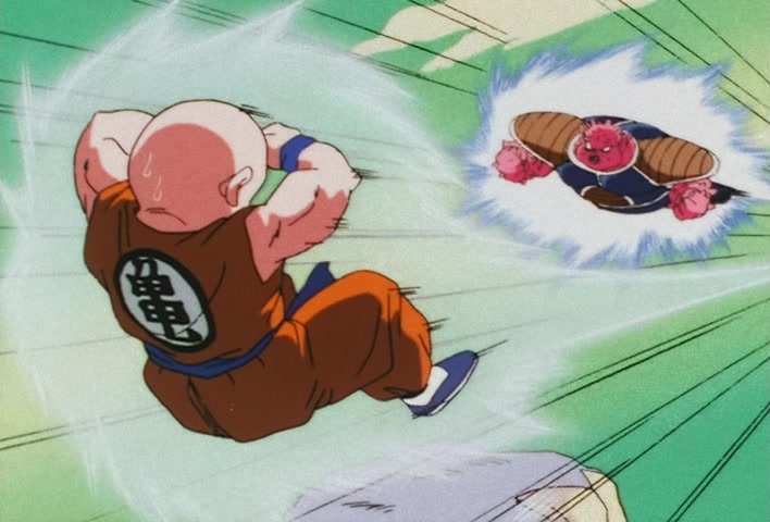 Dragon Ball Z Ep 48: Gohan in Peril! A Pursuing Dodoria Summons Death @ 19:55