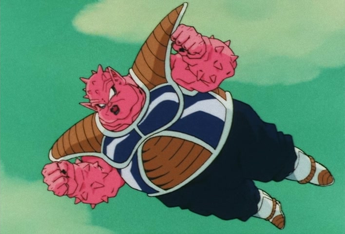 Dragon Ball Z Ep 48: Gohan in Peril! A Pursuing Dodoria Summons Death @ 21:38