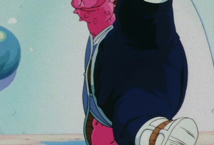 Dragon Ball Z Ep 49: Dodoria Dies by Explosion! Vegeta's Fearsome Shockwave @ 02:20