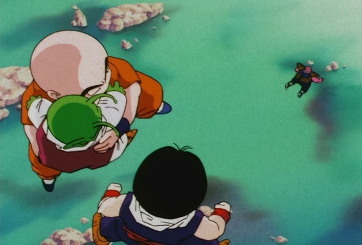 Dragon Ball Z Ep 49: Dodoria Dies by Explosion! Vegeta's Fearsome Shockwave @ 05:39