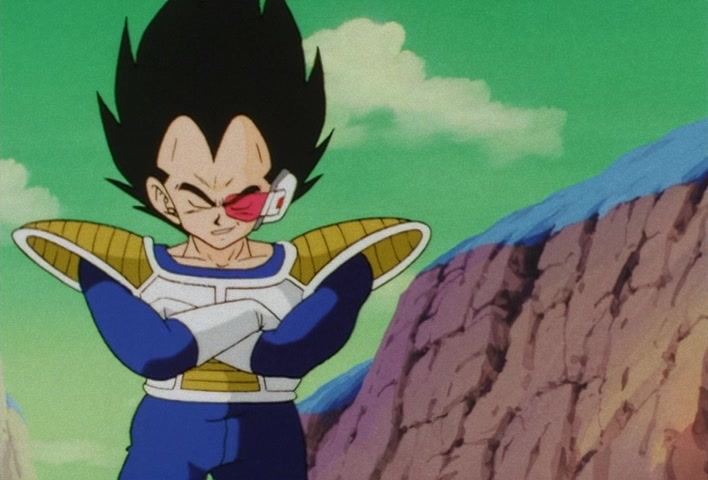 Dragon Ball Z Ep 49: Dodoria Dies by Explosion! Vegeta's Fearsome Shockwave @ 12:38