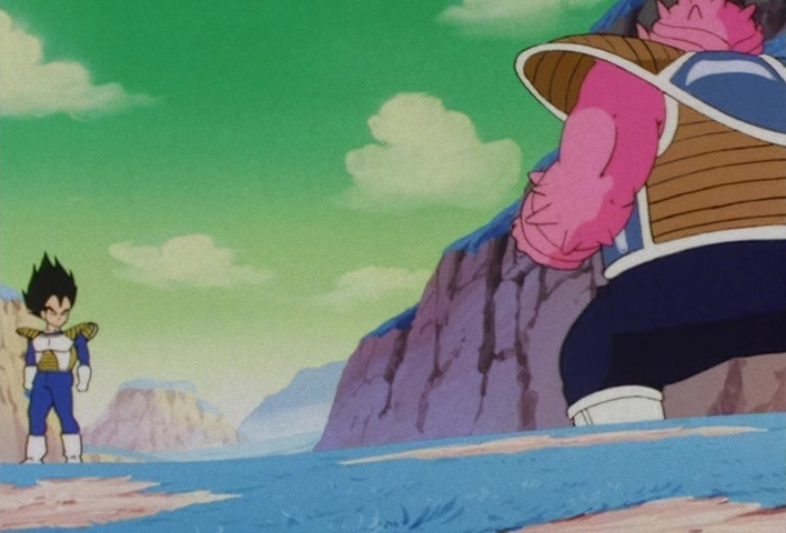 Dragon Ball Z Ep 49: Dodoria Dies by Explosion! Vegeta's Fearsome Shockwave @ 13:16