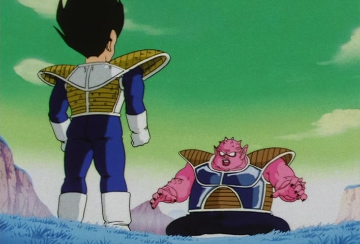 Dragon Ball Z Ep 49: Dodoria Dies by Explosion! Vegeta's Fearsome Shockwave @ 13:54