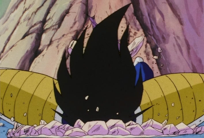 Dragon Ball Z Ep 53: Nothing but Goosebumps! The Handsome Warrior Zarbon's Devilish Transformation @ 07:07