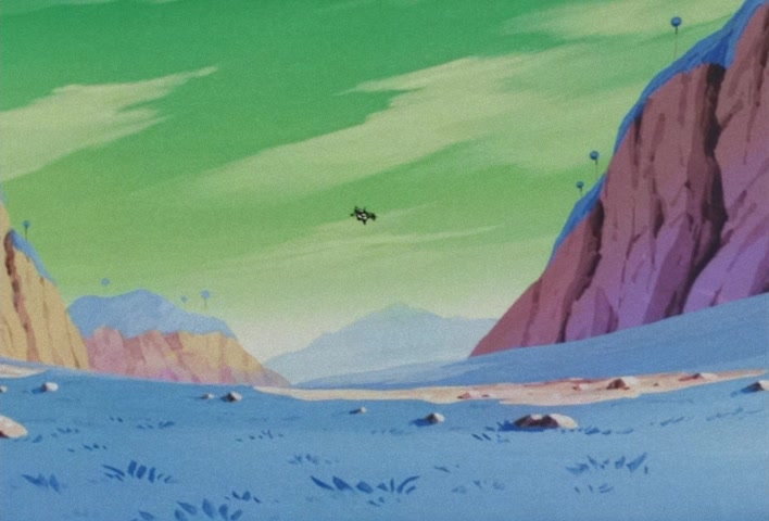 Dragon Ball Z Ep 53: Nothing but Goosebumps! The Handsome Warrior Zarbon's Devilish Transformation @ 11:21