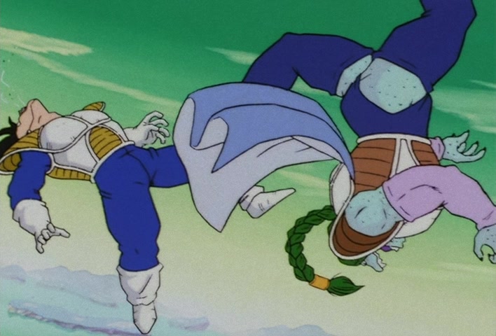 Dragon Ball Z Ep 53: Nothing but Goosebumps! The Handsome Warrior Zarbon's Devilish Transformation @ 11:29