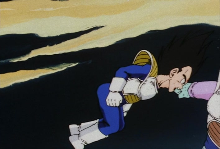 Dragon Ball Z Ep 53: Nothing but Goosebumps! The Handsome Warrior Zarbon's Devilish Transformation @ 12:10