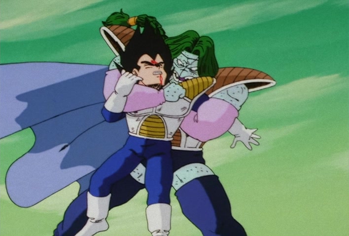 Dragon Ball Z Ep 53: Nothing but Goosebumps! The Handsome Warrior Zarbon's Devilish Transformation @ 12:59
