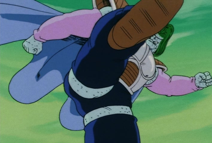 Dragon Ball Z Ep 53: Nothing but Goosebumps! The Handsome Warrior Zarbon's Devilish Transformation @ 13:32