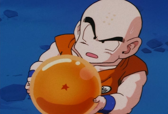 Dragon Ball Z Ep 54: Defend the Planet of Hope!! Kuririn's Astonishing Power-Up @ 08:44