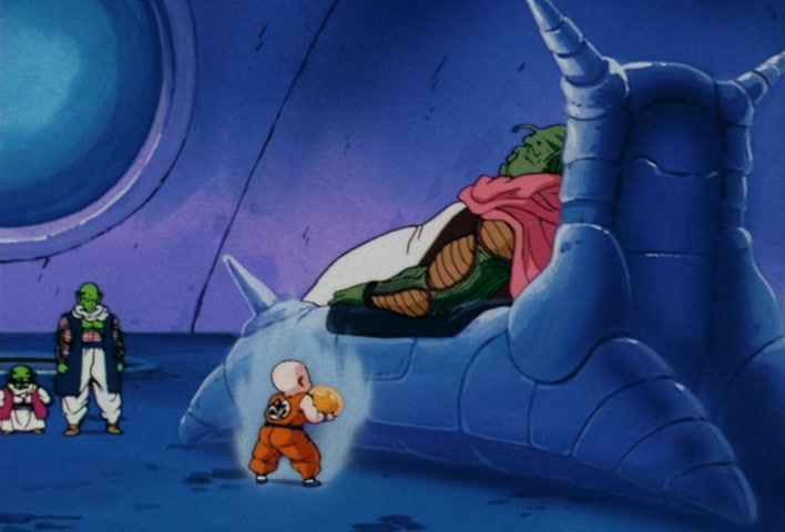 Dragon Ball Z Ep 54: Defend the Planet of Hope!! Kuririn's Astonishing Power-Up @ 09:58