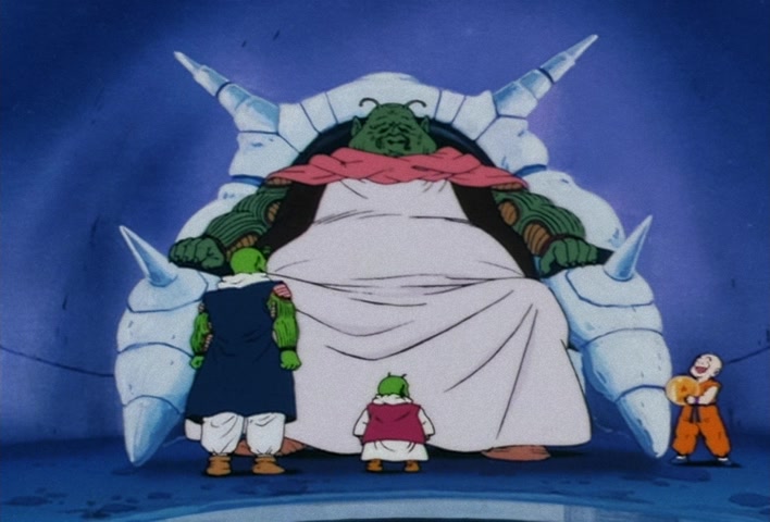 Dragon Ball Z Ep 54: Defend the Planet of Hope!! Kuririn's Astonishing Power-Up @ 10:48