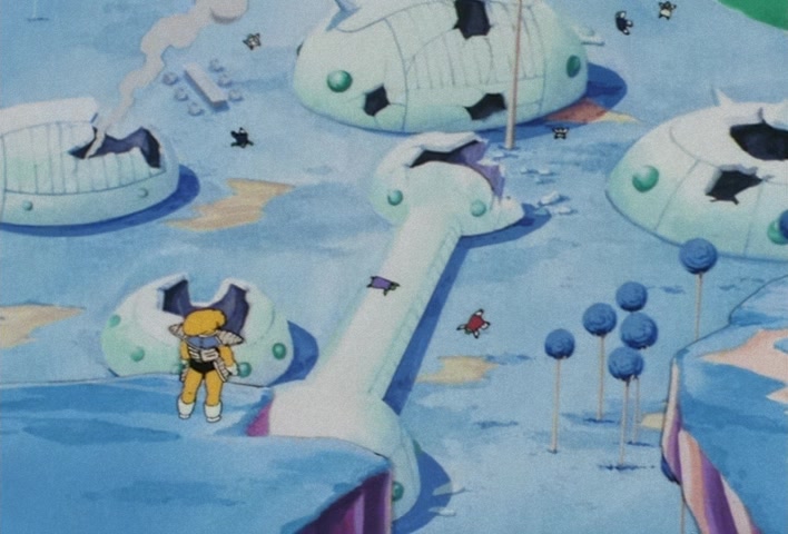 Dragon Ball Z Ep 54: Defend the Planet of Hope!! Kuririn's Astonishing Power-Up @ 12:45