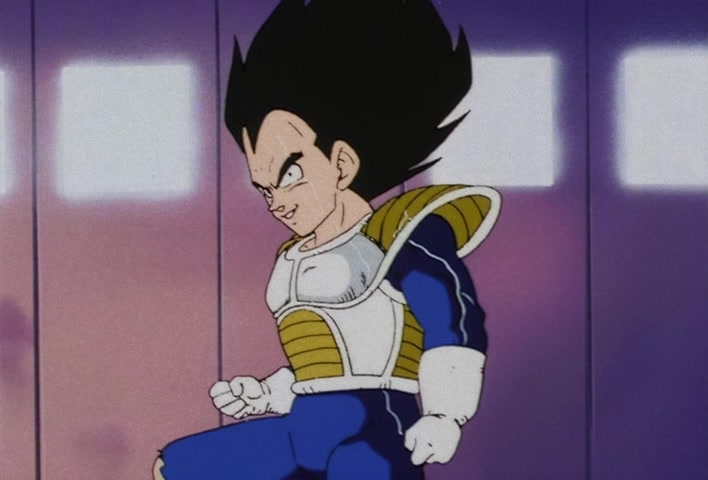 Dragon Ball Z Ep 55: Back from the Brink of Death — The Miracle Man, Vegeta @ 21:08