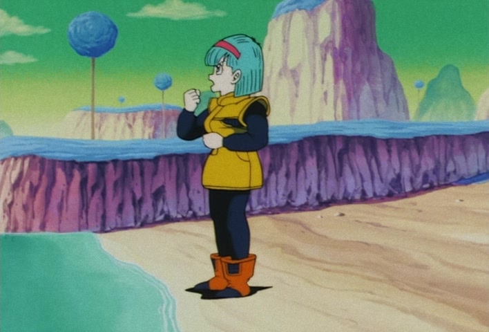 Dragon Ball Z Ep 59: Bulma, Watch Out!! The Four-Star Ball Falls into Freeza's Hands @ 10:48