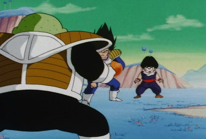 Dragon Ball Z Ep 62: Goku on Final Approach! Smash through Freeza's Dragnet @ 14:05