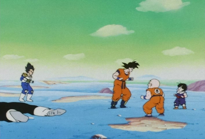 Dragon Ball Z Ep 68: At Last, a Direct Confrontation!! Captain Ginyu Takes the Field @ 10:50