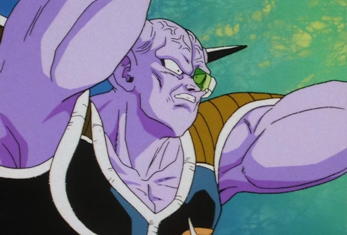 Dragon Ball Z Ep 68: At Last, a Direct Confrontation!! Captain Ginyu Takes the Field @ 14:42