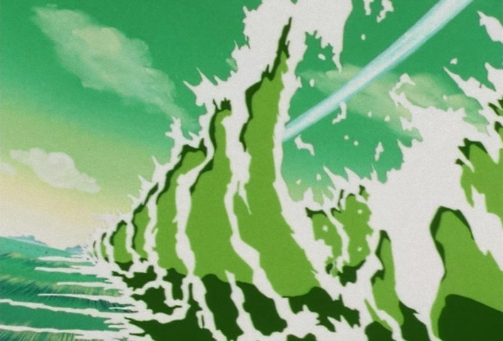 Dragon Ball Z Ep 69: Incredible Force!! Did You See It, Goku's Full Power? @ 02:42