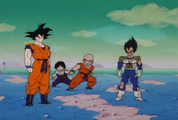 Dragon Ball Z Ep 69: Incredible Force!! Did You See It, Goku's Full Power? @ 02:50