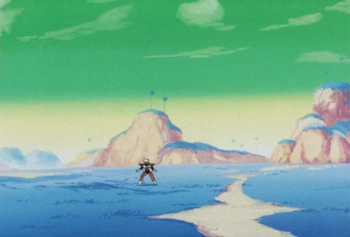 Dragon Ball Z Ep 69: Incredible Force!! Did You See It, Goku's Full Power? @ 05:02