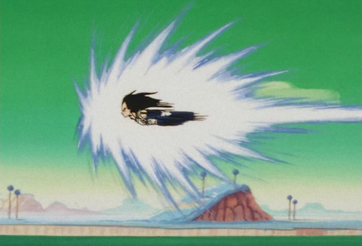 Dragon Ball Z Ep 69: Incredible Force!! Did You See It, Goku's Full Power? @ 08:08