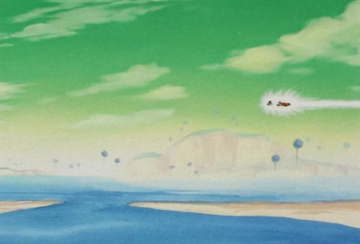 Dragon Ball Z Ep 69: Incredible Force!! Did You See It, Goku's Full Power? @ 08:31