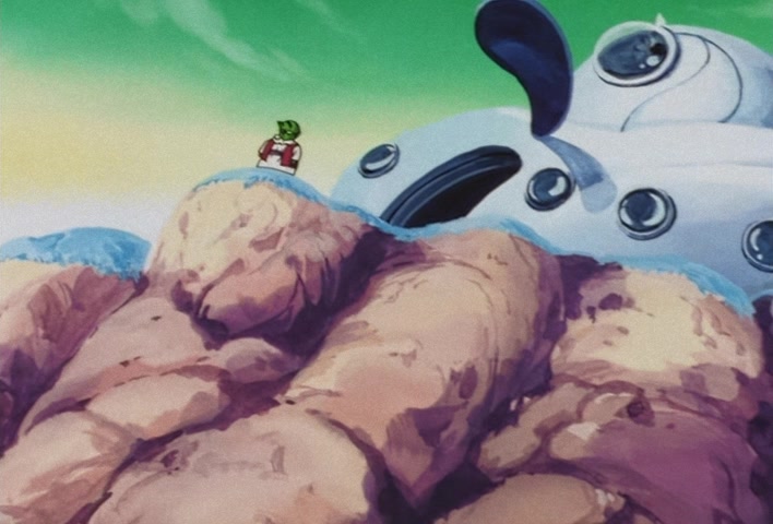 Dragon Ball Z Ep 69: Incredible Force!! Did You See It, Goku's Full Power? @ 09:10