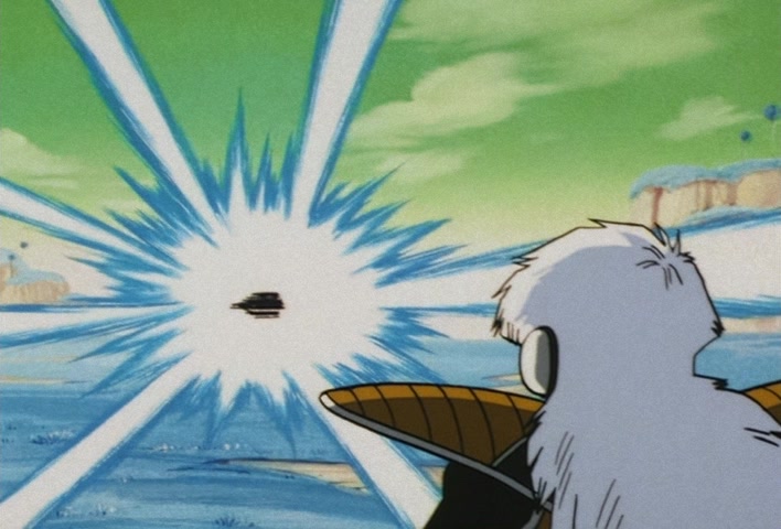Dragon Ball Z Ep 69: Incredible Force!! Did You See It, Goku's Full Power? @ 09:33