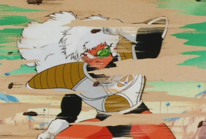 Dragon Ball Z Ep 69: Incredible Force!! Did You See It, Goku's Full Power? @ 11:53